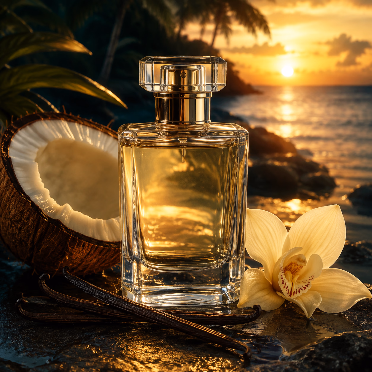Castaway signature fragrance artwork